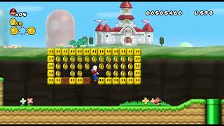 New Super Mario Bros. U for Wii 1-1 Test