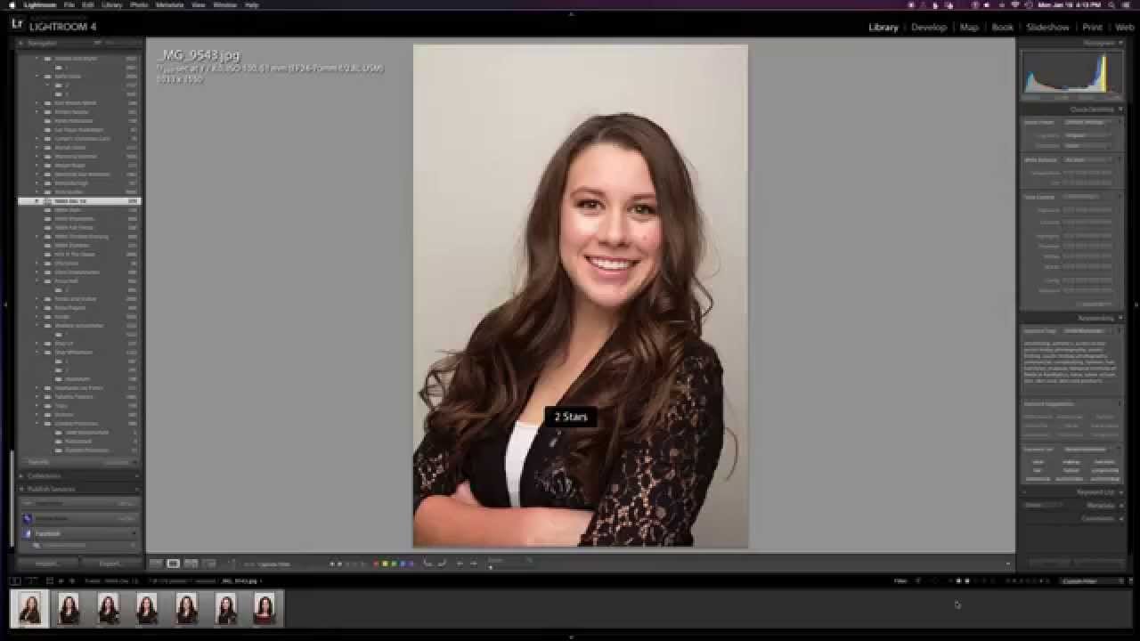 Simple culling and batch editing in lightroom youtube