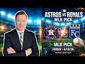 Houston Astros vs Kansas City Royals – MLB Pick l Friday 6/12/26 l Vernon’s Bets, Picks & Prediction