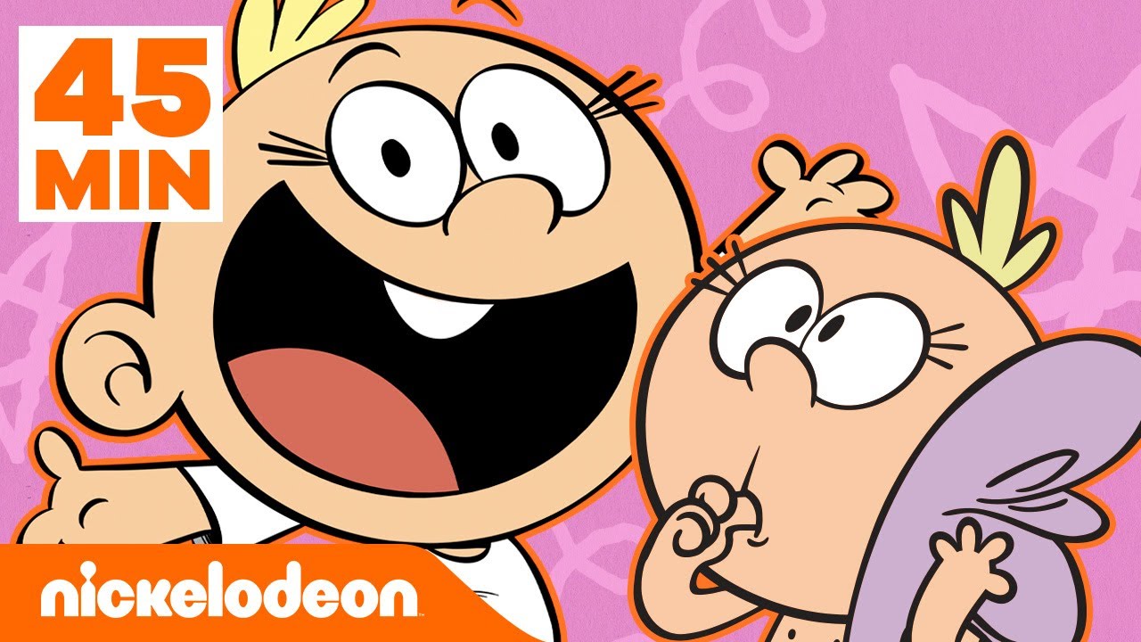 ⁣Loud House | 45 MINUTOS dos momentos MAIS ENGRAÇADOS da bebê Lily | Nickelodeon em Português