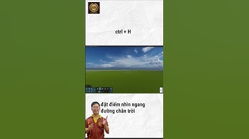 Học Lumion- bài 1: lênh tắt co trong lumion cực quan trọng