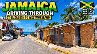 The Real Jamaica 🇯🇲 | A Drive Through St. Elizabeth & Westmoreland