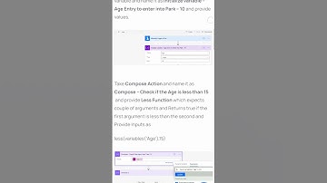 How To Use Less Function In Power Automate.