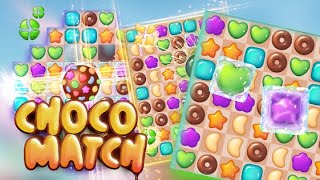 Choco Match - Sweet Crush (by Kayisoft) IOS Gameplay Video (HD) screenshot 2