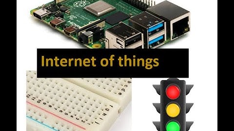 Traffic lights IoT project python using Raspberry pi