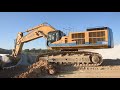 💪 High productivity - Caterpillar 385C loading articulated dump trucks - Part 1