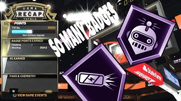 NBA 2K20 FASTEST METHOD TO GET SHOOTING BADGES 25K+ XP GUARANTEE A BADGE EACH GAME