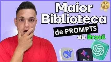 Descubra a Maior Biblioteca de PROMPTS para IA | imagens + Prompts 🤯
