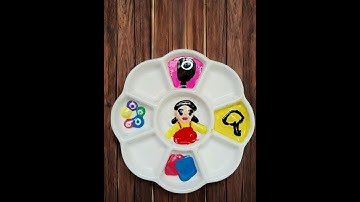 Guess the final color | colormixing video | ART video | ASMR colormixing | Satisfying