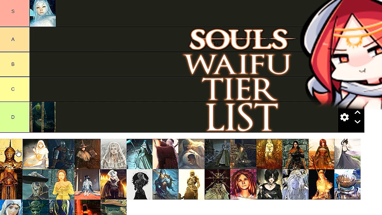 THE DARK SOULS WAIFU TIER LIST 