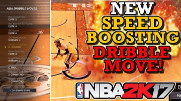 NBA 2K17 NEW SPEED BOOSTING DRIBBLE MOVE!! (CHEESE TUTORIAL!)