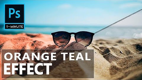 Make Your Photos ORANGE & TEAL with ONLY 2 layers - Photoshop Tutorial