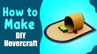 How to make science project Hovercraft DIY Science Fair project