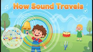 How Does Sound Travel? 🔊 Waves, Vibrations & Hearing | Curious Crew