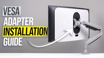 How to Install CREAT3D VESA Adapter on DELL Alienware AW3225QF and AW3423DWF Monitors