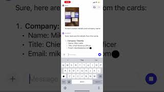 Transform Business Cards into Database Entries with ChatGPT [See How!]  - Likely.AI  #realestateai