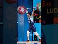 Insane clean&jerk battle in the w59kg category #olympicweightlifting