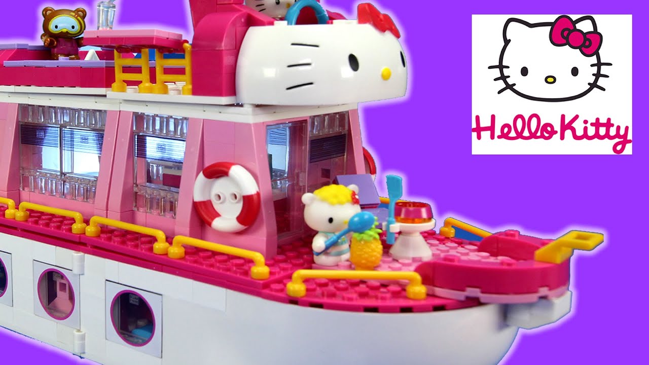 Mega Bloks Hello Kitty Beach House : : Toys