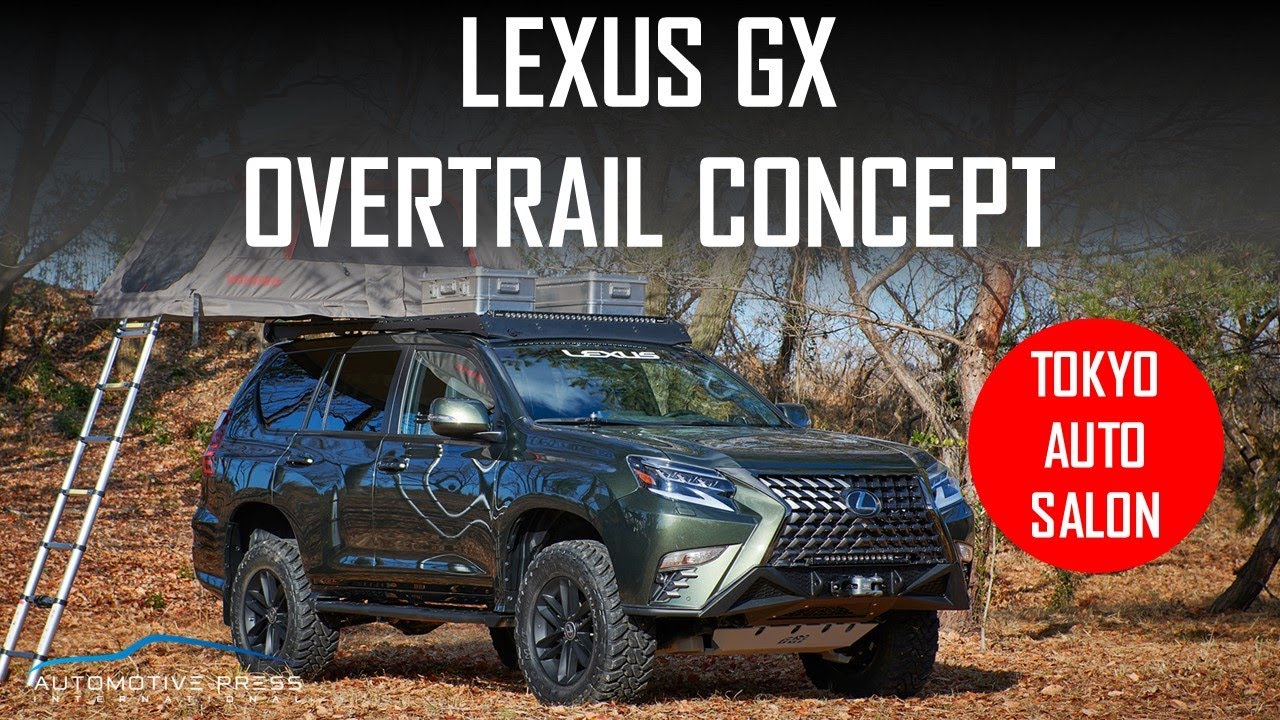 One for the off-roaders: Lexus unveils new design of GX line