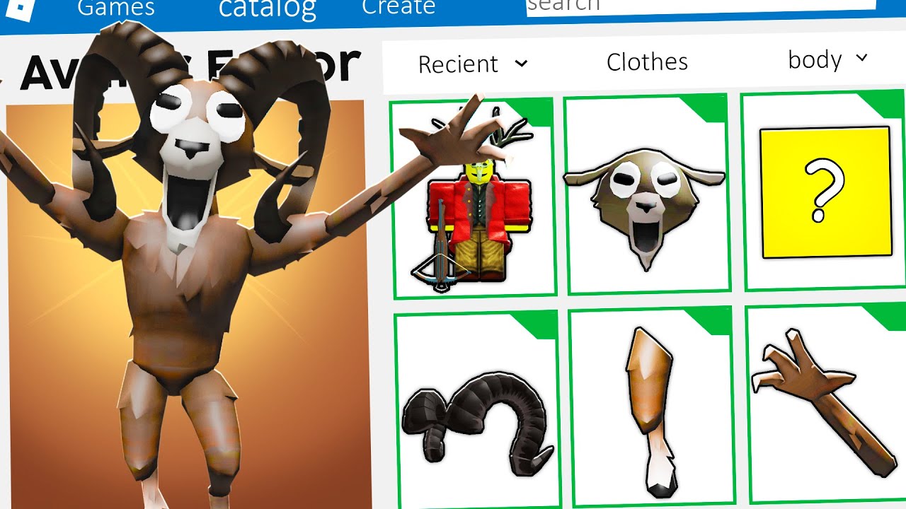 МЫ СОЗДАЛИ ПРОФИЛЬ БАРАНА из 99 NIGHTS IN THE FOREST в ROBLOX