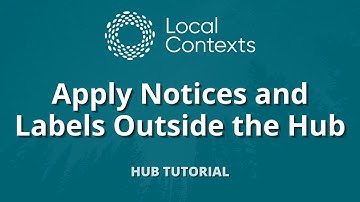 Apply Notices & Labels Outside the Hub | Hub Tutorial
