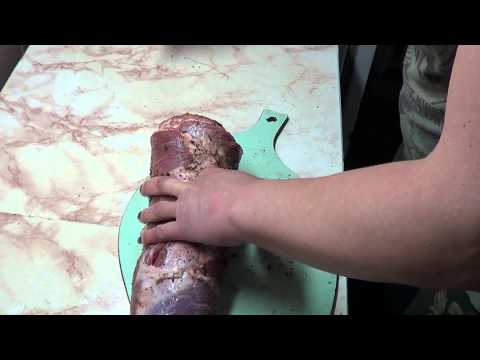 Видео рецепт Мясной рулет из свинины