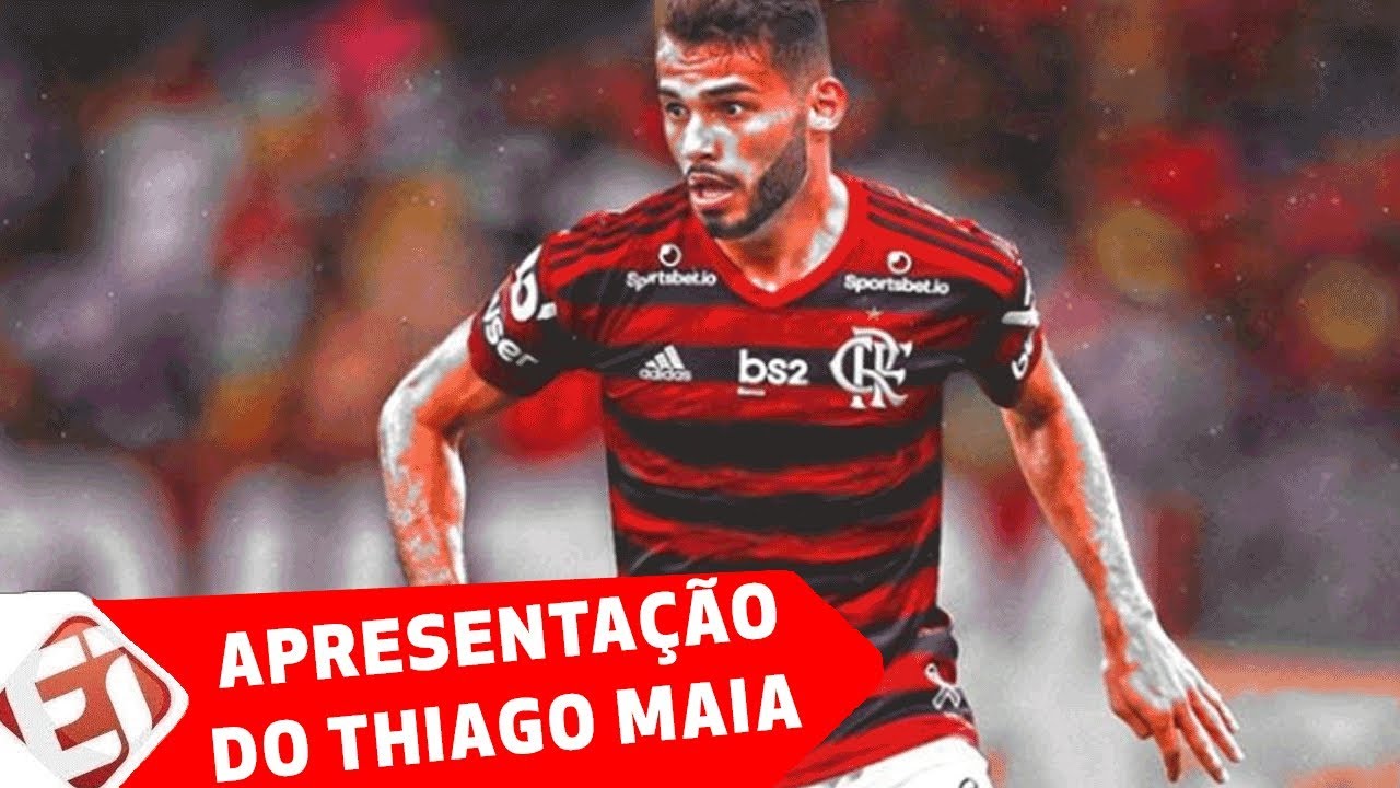 THIAGO MAIA: “AGORA ESTAMOS EM OUTRO PATAMAR” – APRESENTAÇÃO NO FLAMENGO O AO VIVO