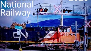 Cn Freight Train In Vernon Bc Canada 2023