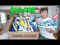 Unboxing a 13000 unreleased sneaker mystery box