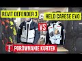 Porównanie kurtek motocyklowych Revit Defender 3 i Held Carese Evo - turystyka w klasie premium