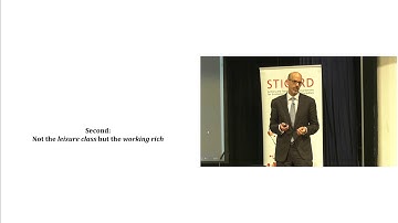 STICERD Morishima Lecture | Daniel Markovits | The Meritocracy Trap
