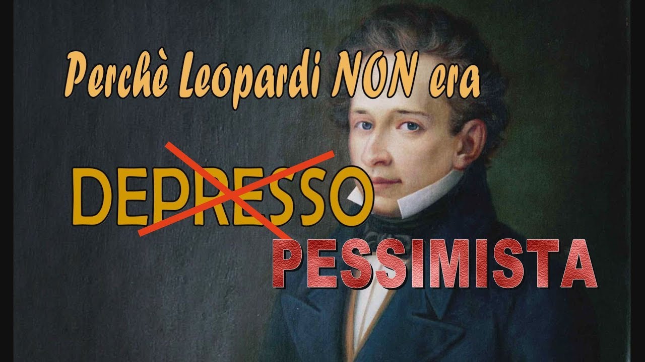 Perchè Leopardi non era Pessimista? LEOPARDI IN BREVE YouTube Perchè Leopardi non era Pessimista? LEOPARDI IN BREVE YouTube