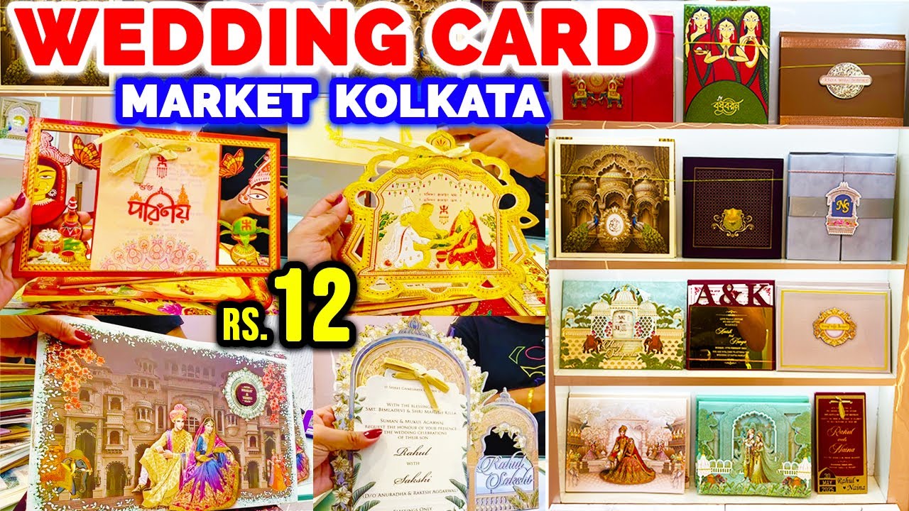 Wedding Card Manufacturer Kolkata | Wedding Cards Wholesale Market in Kolkata | Invitation Card 2025