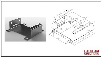 #NX Sheet Metal exercise2