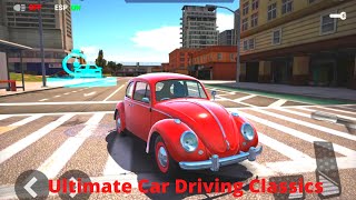 Ultimate Car Driving Classics - Volkswagen Beetle Vehicle Simulator - Android GamePlay FHD screenshot 5
