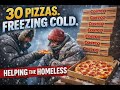 30 Pizzas In Brutal Cold Feeding The Homeless In Kalamazoo