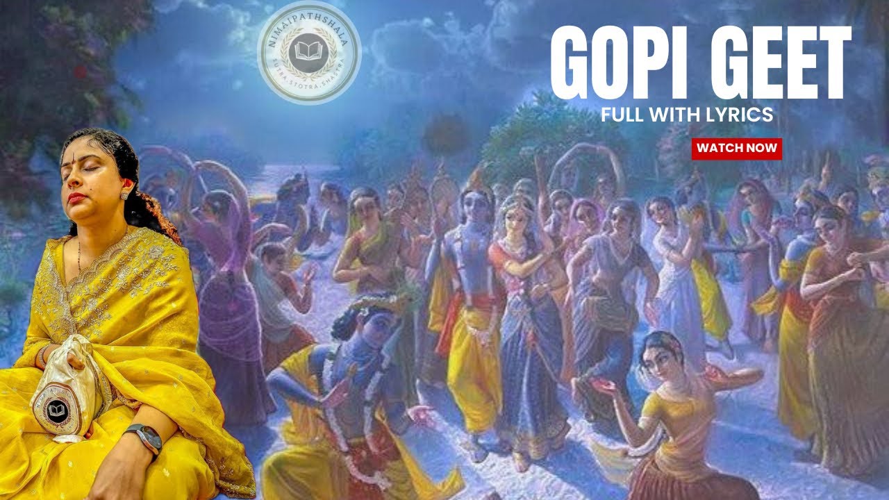 Gopi Geet With Nimaipathshala | Sharad Poornima | Smt.Renuka Goswami Ji