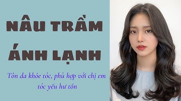 Công thức hạ màu nâu trầm ánh lạnh cực đẹp | Huynh Nguyễn
