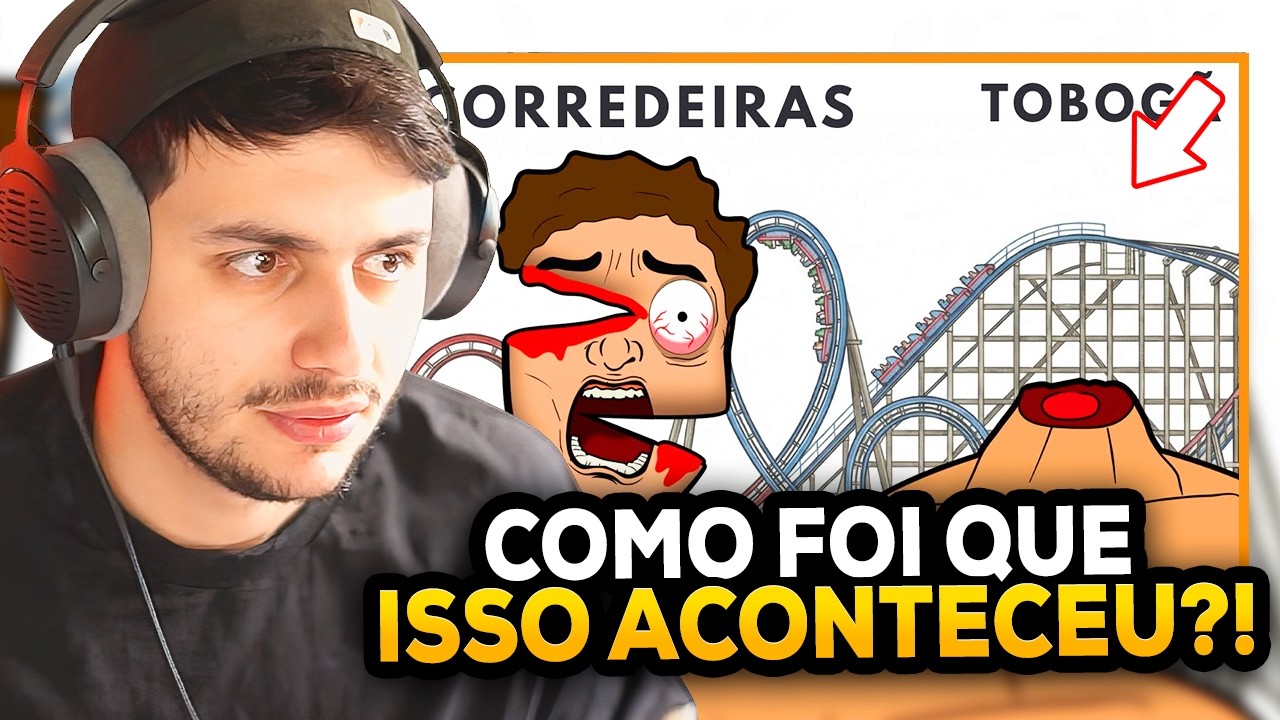 As MORTES mais Dolorosas em Parque de diversão (DESPICTURE) - GABE REAGINDO