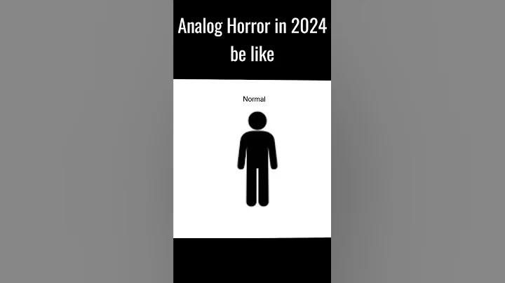 Analog Horror in 2024 be like 💀 #meme #analoghorror #analog #funny #whispervoice