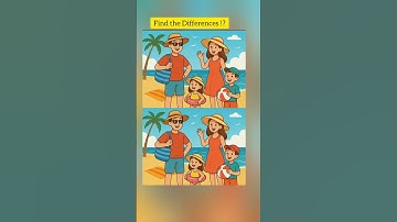 Find the Differences 99% Failed 😍 #shorts #viral #findthedifference