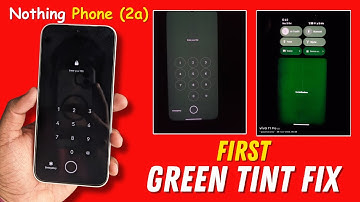 First Nothing Phone (2a) Green Tint Screen Fix Is Here! 🔥