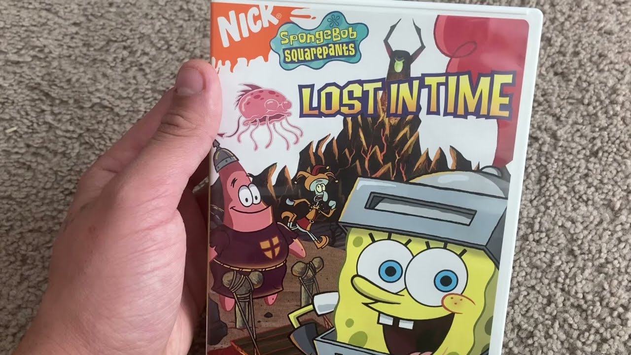 SpongeBob Lost In Time DVD Review 