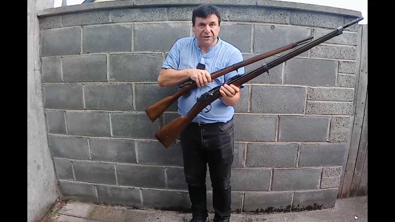 1874 Gras cadet and service rifles