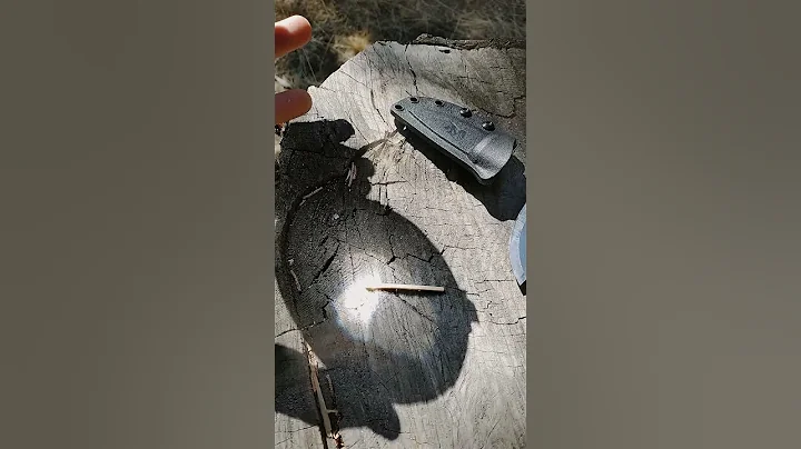 Fire Starter Hack: Magnifying Glas