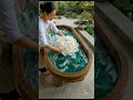 Amazing Emerald Green Epoxy Resin Table with Glowing Lotus! ✨