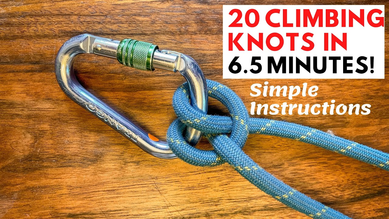 Climbing Knots Tying Guide