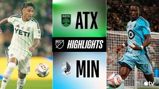 Austin FC vs. Minnesota United | Full Match Highlights | 4-Goal Thriller!