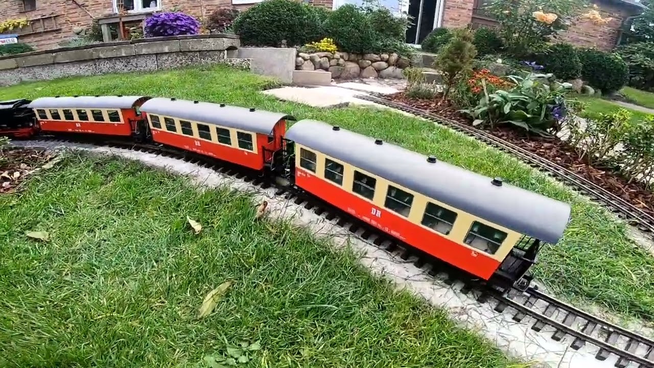 LGB Gartenbahn 99 6001 Harzer Schmalspurbahn Zug #gartenbahn #spurg #train #lgb #moba 