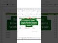 Excel Tips &amp; Tricks: How to Reorder Columns  Without Messing Up Your Dataset #exceltips